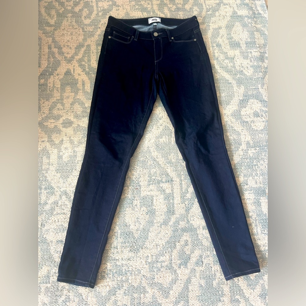 PAIGE Black Skinny Jeans - Verdugo ultra skinny